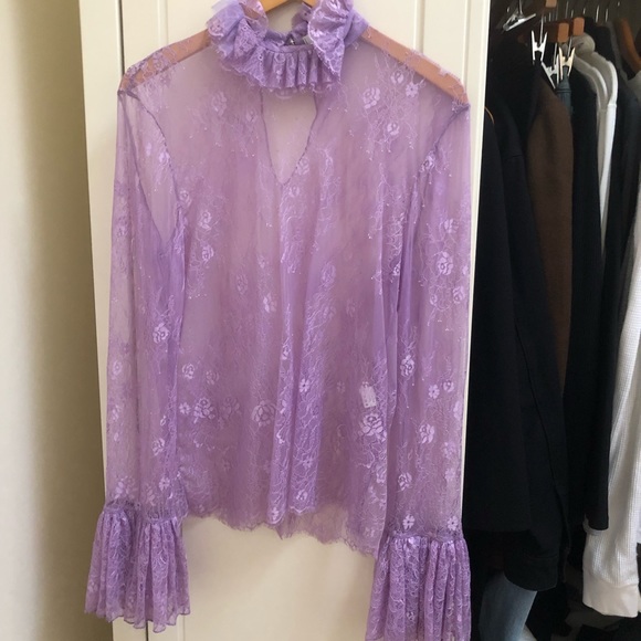 *PALOMO SPAIN SS18* LACE TOP - Picture 1 of 1